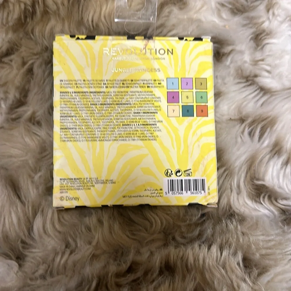 Makeup Revolution Disney The Lion King Jungle Princess Eyeshadow Palette new